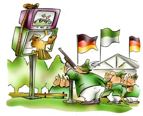 Karikatur_Schützenfest